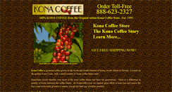 Desktop Screenshot of konacoffee.com